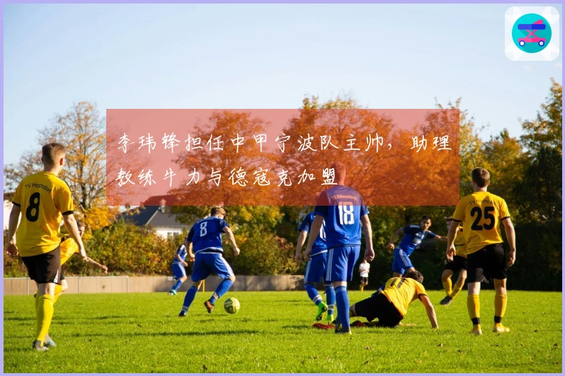 李玮锋担任中甲宁波队主帅，助理教练牛力与德寇克加盟